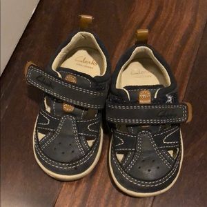 Like new Clark’s baby boy shoes